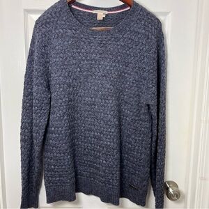 Carbon2Cobalt Men's Knit Navy Sweater Size Medium